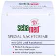 Sie sehen eine Packung Sebamed/sebapharma Spezial Nachtcreme +q10 75ml, Produktbild: 01 Sebamed/sebapharma Spezial Nachtcreme +q10 75ml, A-Nr.: 3399385 - 01