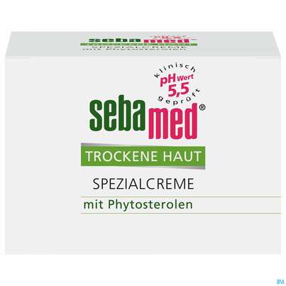Sie sehen eine Packung Sebamed Hautberuhigende Gesichtscreme 50ml, Produktbild: 01 Sebamed Hautberuhigende Gesichtscreme 50ml, A-Nr.: 3399534 - 01