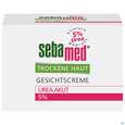 Sie sehen eine Packung Sebamed Akut Gesichtscreme Urea 5% 50ml, Produktbild: 01 Sebamed Akut Gesichtscreme Urea 5% 50ml, A-Nr.: 3399600 - 01