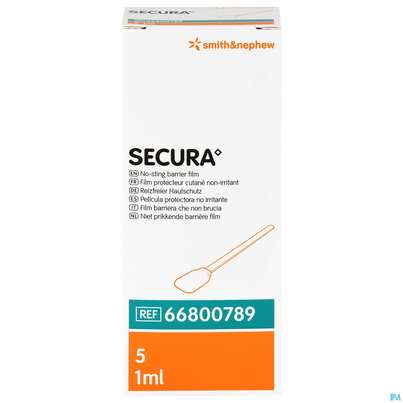 Sie sehen eine Packung Secura Hautschutz Lolly 1ml 5st, Produktbild: 01 Secura Hautschutz Lolly 1ml 5st, A-Nr.: 4072108 - 01