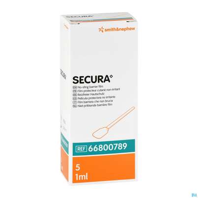 Sie sehen eine Packung Secura Hautschutz Lolly 1ml 5st, Produktbild: 03 Secura Hautschutz Lolly 1ml 5st, A-Nr.: 4072108 - 03