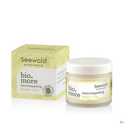 Sie sehen eine Packung Seewald Bio.more Gesichtspeeling 50ml, Produktbild: 01 Seewald Bio.more Gesichtspeeling 50ml, A-Nr.: 5379257 - 01