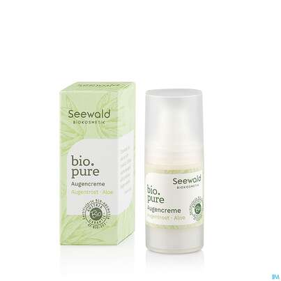 Sie sehen eine Packung Seewald Bio.pure Augencreme 15ml, Produktbild: 01 Seewald Bio.pure Augencreme 15ml, A-Nr.: 5379234 - 01
