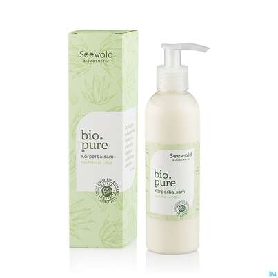 Sie sehen eine Packung Seewald Bio.pure Körperbalsam 200ml, Produktbild: 01 Seewald Bio.pure Körperbalsam 200ml, A-Nr.: 5379300 - 01