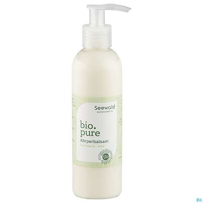 Sie sehen eine Packung Seewald Bio.pure Körperbalsam 200ml, Produktbild: 06 Seewald Bio.pure Körperbalsam 200ml, A-Nr.: 5379300 - 06