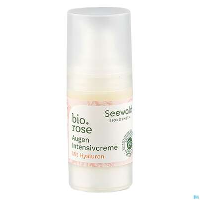 Sie sehen eine Packung Seewald Bio.rose Augen Intensivcreme 15ml, Produktbild: 03 Seewald Bio.rose Augen Intensivcreme 15ml, A-Nr.: 5379369 - 03