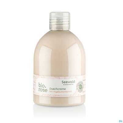 Sie sehen eine Packung Seewald Bio.rose Duschcreme 250ml, Produktbild: 01 Seewald Bio.rose Duschcreme 250ml, A-Nr.: 5379381 - 01