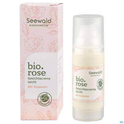 Sie sehen eine Packung Seewald Bio.rose Gesichtscreme Leicht 30ml, Produktbild: 02 Seewald Bio.rose Gesichtscreme Leicht 30ml, A-Nr.: 5378789 - 02