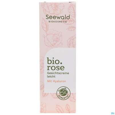Sie sehen eine Packung Seewald Bio.rose Gesichtscreme Leicht 30ml, Produktbild: 04 Seewald Bio.rose Gesichtscreme Leicht 30ml, A-Nr.: 5378789 - 04