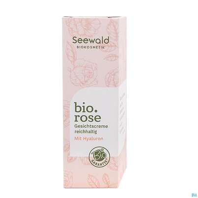Sie sehen eine Packung Seewald Bio.rose Gesichtscreme Reichhaltig 50ml, Produktbild: 03 Seewald Bio.rose Gesichtscreme Reichhaltig 50ml, A-Nr.: 5378795 - 03