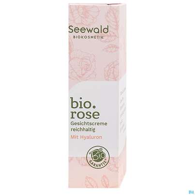 Sie sehen eine Packung Seewald Bio.rose Gesichtscreme Reichhaltig 50ml, Produktbild: 04 Seewald Bio.rose Gesichtscreme Reichhaltig 50ml, A-Nr.: 5378795 - 04