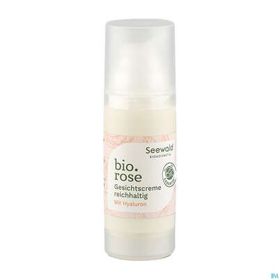 Sie sehen eine Packung Seewald Bio.rose Gesichtscreme Reichhaltig 50ml, Produktbild: 05 Seewald Bio.rose Gesichtscreme Reichhaltig 50ml, A-Nr.: 5378795 - 05