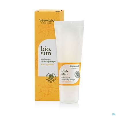 Sie sehen eine Packung Seewald Bio.sun Après-sun Feuchtigkeitsgel 80ml, Produktbild: 01 Seewald Bio.sun Après-sun Feuchtigkeitsgel 80ml, A-Nr.: 5706874 - 01
