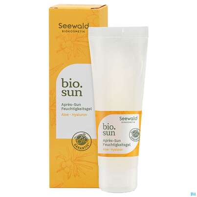 Sie sehen eine Packung Seewald Bio.sun Après-sun Feuchtigkeitsgel 80ml, Produktbild: 02 Seewald Bio.sun Après-sun Feuchtigkeitsgel 80ml, A-Nr.: 5706874 - 02