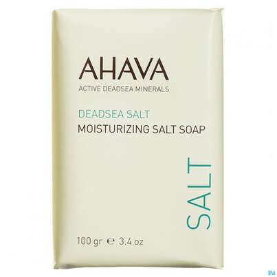 Sie sehen eine Packung Seifen Ahava Moisturizing Salt Soap 100g, Produktbild: 01 Seifen Ahava Moisturizing Salt Soap 100g, A-Nr.: 3945652 - 01