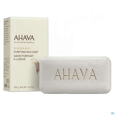 Sie sehen eine Packung Seifen Ahava Purifying Mud Soap 100g, Produktbild: 01 Seifen Ahava Purifying Mud Soap 100g, A-Nr.: 3945646 - 01
