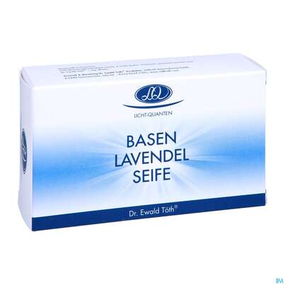 Sie sehen eine Packung Seifen Dr.toeth Basen Lavendel 100g, Produktbild: 03 Seifen Dr.toeth Basen Lavendel 100g, A-Nr.: 3263450 - 03