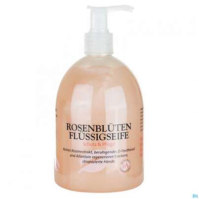 Sie sehen eine Packung Seifen Gewusst Wie Rose Fluessig 500ml, Produktbild: 01 Seifen Gewusst Wie Rose Fluessig 500ml, A-Nr.: 4111334 - 01