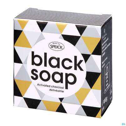 Sie sehen eine Packung Seifen Speick Aktivkohleseife Black Soap Nr 61 100g, Produktbild: 04 Seifen Speick Aktivkohleseife Black Soap Nr 61 100g, A-Nr.: 5096967 - 04