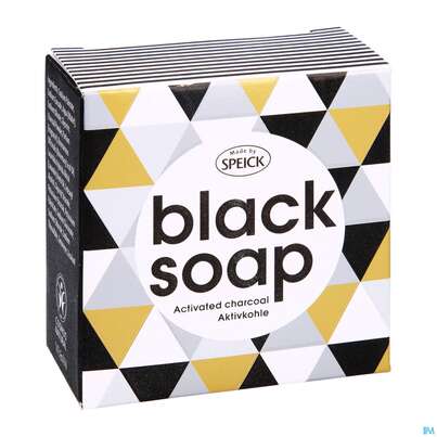 Sie sehen eine Packung Seifen Speick Aktivkohleseife Black Soap Nr 61 100g, Produktbild: 05 Seifen Speick Aktivkohleseife Black Soap Nr 61 100g, A-Nr.: 5096967 - 05