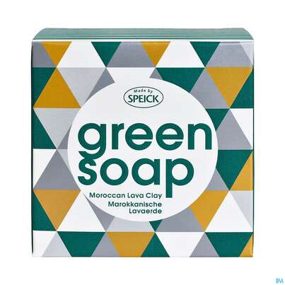 Sie sehen eine Packung Seifen Speick Green Lavaerde Nr 61042 100g, Produktbild: 01 Seifen Speick Green Lavaerde Nr 61042 100g, A-Nr.: 5224649 - 01