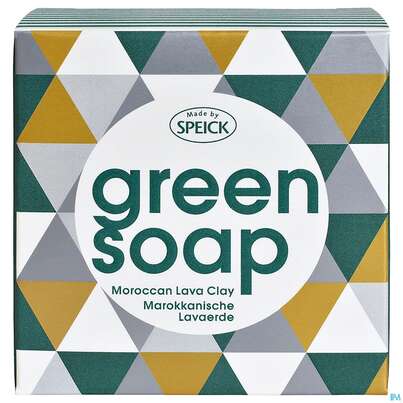 Sie sehen eine Packung Seifen Speick Green Lavaerde Nr 61042 100g, Produktbild: 02 Seifen Speick Green Lavaerde Nr 61042 100g, A-Nr.: 5224649 - 02