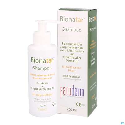 Sie sehen eine Packung Shampoon Boderm Bionatar 200ml, Produktbild: 04 Shampoon Boderm Bionatar 200ml, A-Nr.: 5051597 - 04