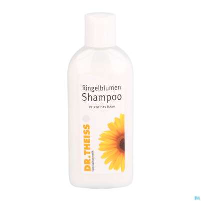 Sie sehen eine Packung Shampoon Dr.theiss Ringelblumen 200ml, Produktbild: 03 Shampoon Dr.theiss Ringelblumen 200ml, A-Nr.: 3204766 - 03
