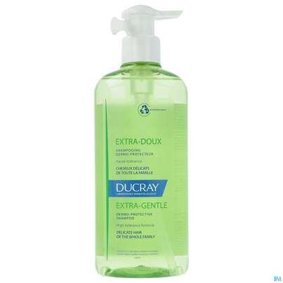 Sie sehen eine Packung Shampoon Ducray Extra Mild Alt 400ml, Produktbild: 01 Shampoon Ducray Extra Mild Alt 400ml, A-Nr.: 4803701 - 01