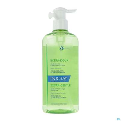 Sie sehen eine Packung Shampoon Ducray Extra Mild Alt 400ml, Produktbild: 02 Shampoon Ducray Extra Mild Alt 400ml, A-Nr.: 4803701 - 02