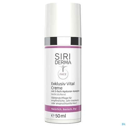 Siriderma Exklusiv Vital Creme Leicht Duftend 50ml, A-Nr.: 3846648 - 01