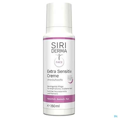 Siriderma Extra Sensitiv Creme Ohne Duftstoffe 150ml, A-Nr.: 4156897 - 01