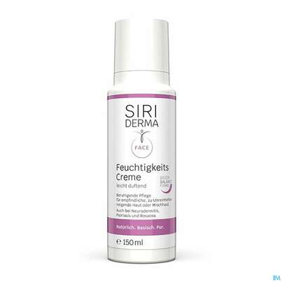 Siriderma Feuchtigkeitscreme Leicht Duftend 150ml, A-Nr.: 4156905 - 02