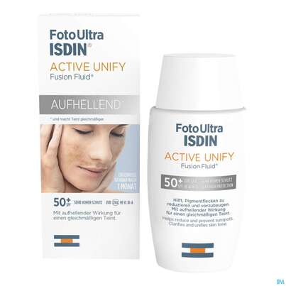 Sonnenprodukte Isdin/fotoultra Active Unify F50+ 50ml, A-Nr.: 4837700 - 01