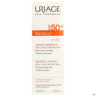 Sonnenprodukte Uriage/bariesun Creme Spf50+ Mineralisch 100ml, A-Nr.: 5618012 - 01