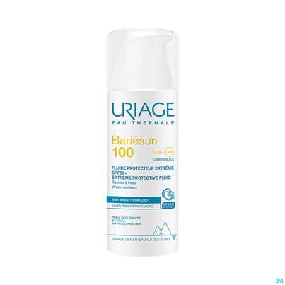 Sie sehen eine Packung Sonnenprodukte Uriage/bariesun Schutz-fluid Extrem 100 Spf50+ 50ml, Produktbild: 14 Sonnenprodukte Uriage/bariesun Schutz-fluid Extrem 100 Spf50+ 50ml, A-Nr.: 5617900 - 14