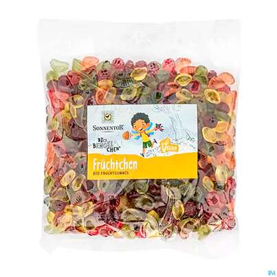 Sie sehen eine Packung Sonnentor Biobengelchen Fruechtchen Bio 09970 1kg, Produktbild: 01 Sonnentor Biobengelchen Fruechtchen Bio 09970 1kg, A-Nr.: 3391567 - 01