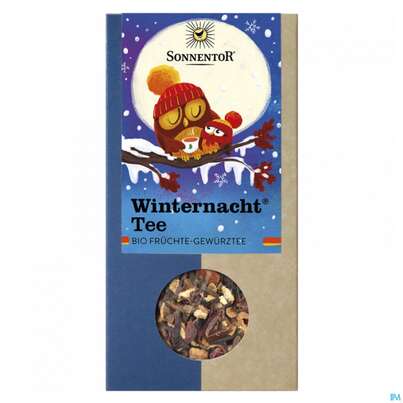 Sie sehen eine Packung Sonnentor Fruechtetee/bio Winternacht 01203 100g, Produktbild: 02 Sonnentor Fruechtetee/bio Winternacht 01203 100g, A-Nr.: 3574210 - 02