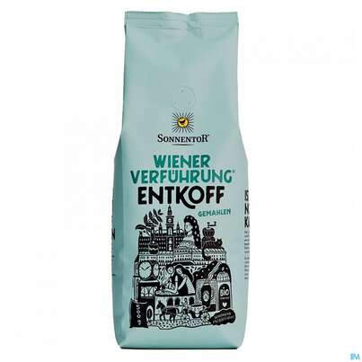 Sie sehen eine Packung Sonnentor Kaffee/bio Entkoffeiniert Gemahlen 01104 500g, Produktbild: 01 Sonnentor Kaffee/bio Entkoffeiniert Gemahlen 01104 500g, A-Nr.: 5744610 - 01
