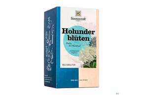 Sonnentor Tee/bio Holunderblueten Doppelkammmerbtl 02554 18st, A-Nr.: 5048282 - 01