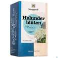 Sie sehen eine Packung Sonnentor Tee/bio Holunderblueten Doppelkammmerbtl 02554 18st, Produktbild: 02 Sonnentor Tee/bio Holunderblueten Doppelkammmerbtl 02554 18st, A-Nr.: 5048282 - 02