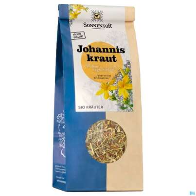 Sie sehen eine Packung Sonnentor Tee/bio Johanniskraut 00205 60g, Produktbild: 02 Sonnentor Tee/bio Johanniskraut 00205 60g, A-Nr.: 3388045 - 02