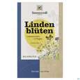 Sie sehen eine Packung Sonnentor Tee/bio Lindenblueten Doppelkammmerbtl 02556 18st, Produktbild: 01 Sonnentor Tee/bio Lindenblueten Doppelkammmerbtl 02556 18st, A-Nr.: 5048307 - 01