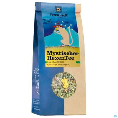 Sie sehen eine Packung Sonnentor Tee/bio Mystischer Hexen 00509 40g, Produktbild: 02 Sonnentor Tee/bio Mystischer Hexen 00509 40g, A-Nr.: 3573920 - 02