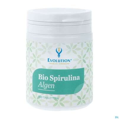 Sie sehen eine Packung Spirulina Algen/bio Tabl -evo 350st, Produktbild: 02 Spirulina Algen/bio Tabl -evo 350st, A-Nr.: 4851077 - 02