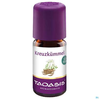 Sie sehen eine Packung Taoasis Kreuzkümmelöl Bio 5ml, Produktbild: 02 Taoasis Kreuzkümmelöl Bio 5ml, A-Nr.: 3880728 - 02