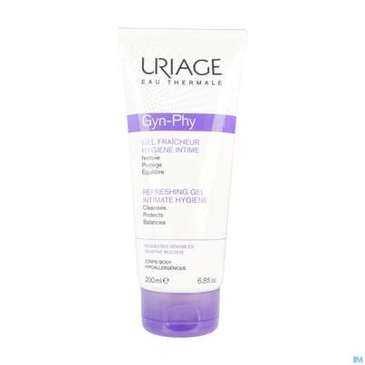 Uriage Gyn/phy Erfrischendes Gel Intimpflege Seifenfrei 200ml, A-Nr.: 5618294 - 02