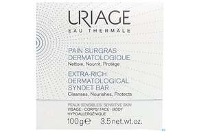 Uriage Waschsyndet Rueckfettendes Dermatolosches 100g, A-Nr.: 5619135 - 01