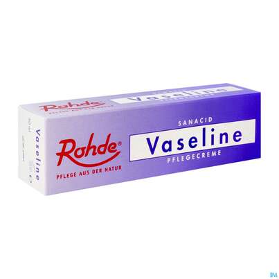 Sie sehen eine Packung Vaseline -sanacid Rohde Tb I. 50ml, Produktbild: 02 Vaseline -sanacid Rohde Tb I. 50ml, A-Nr.: 1556691 - 02