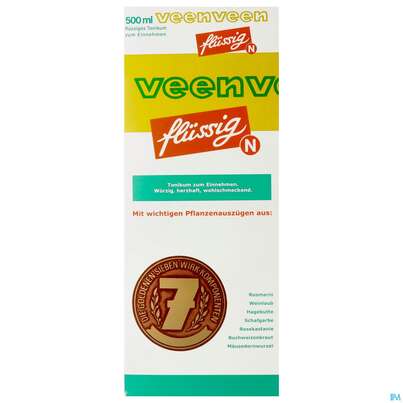 Sie sehen eine Packung Veen Veen Fluesig 500ml, Produktbild: 01 Veen Veen Fluesig 500ml, A-Nr.: 0707774 - 01